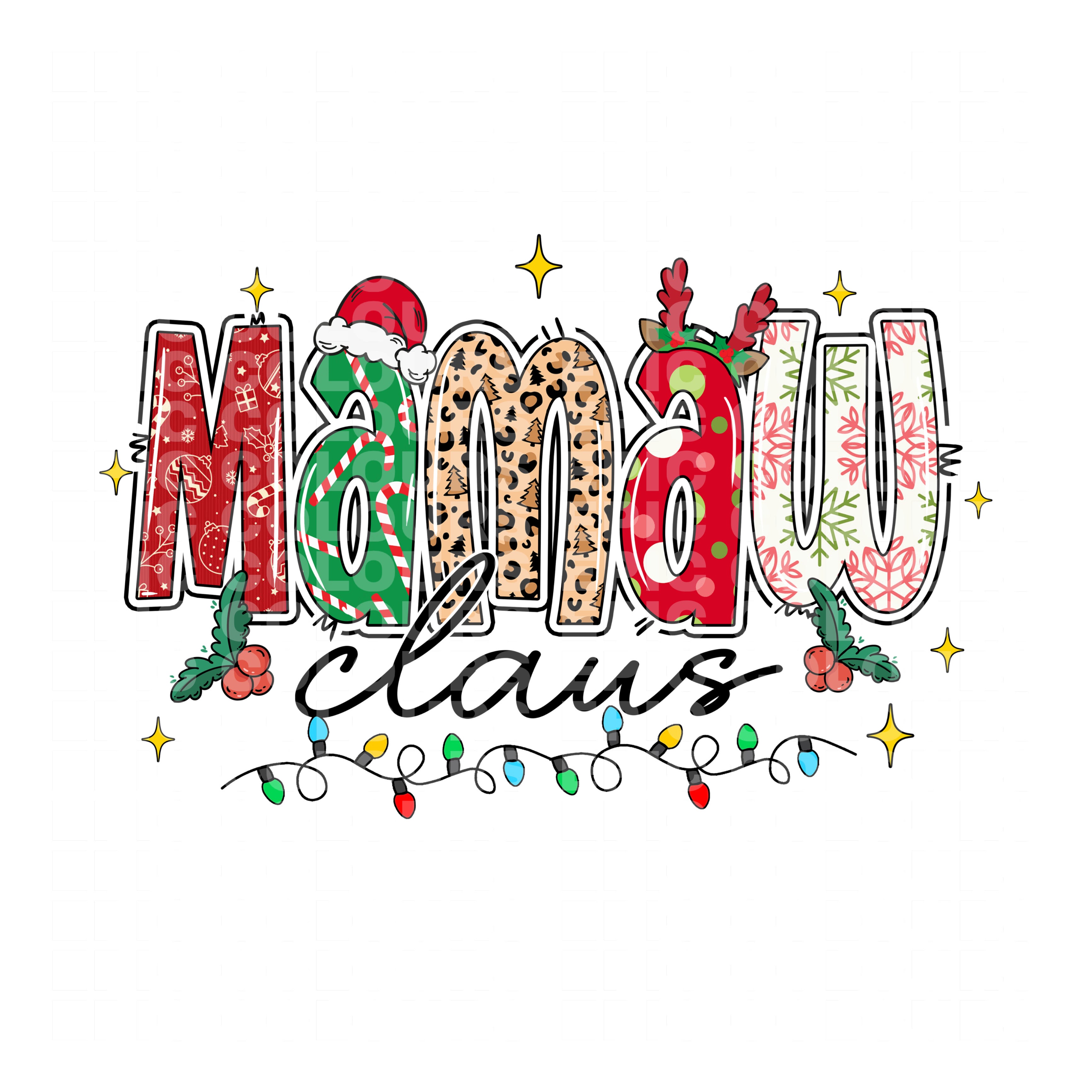The Claus Collection (DTF Transfer)