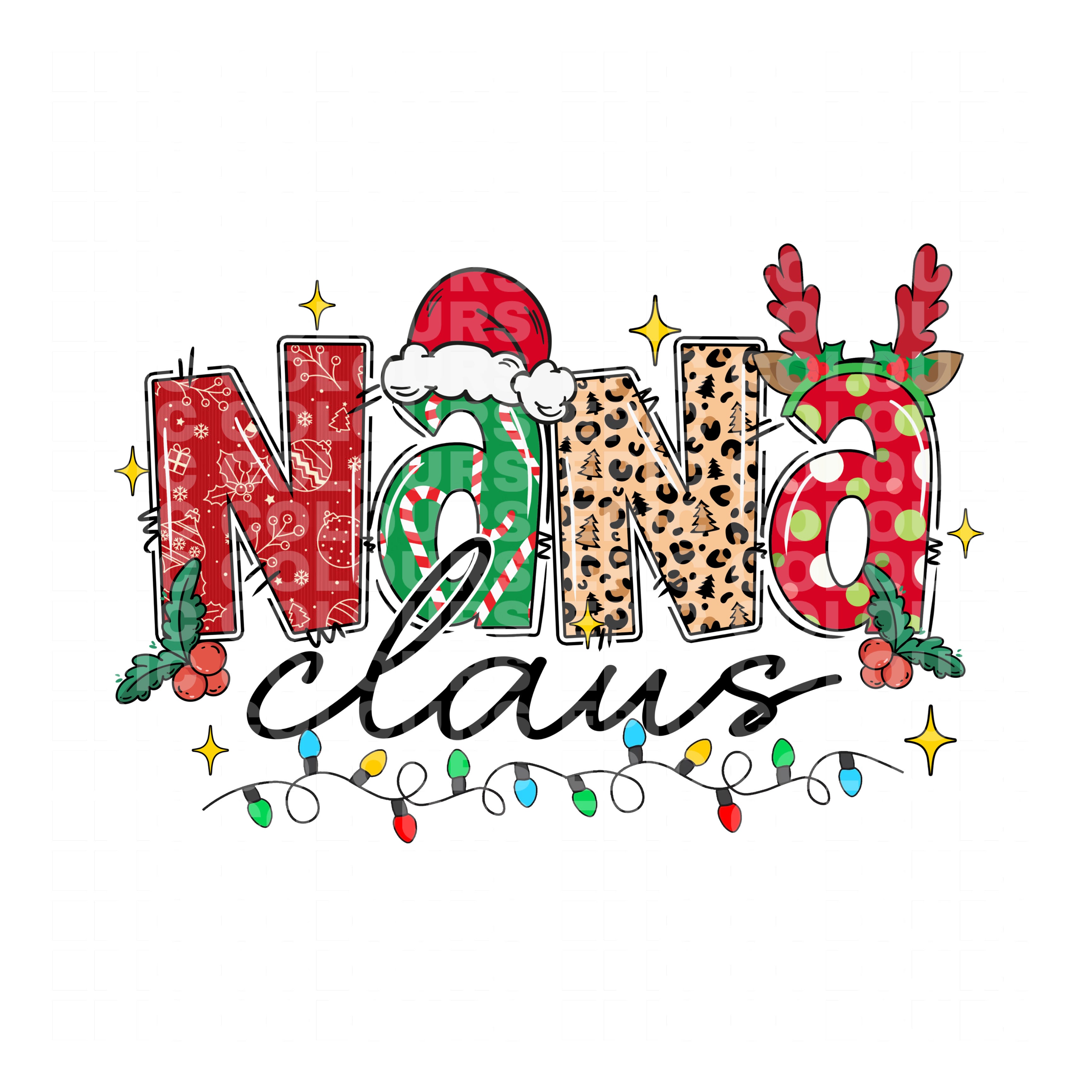 The Claus Collection (DTF Transfer)