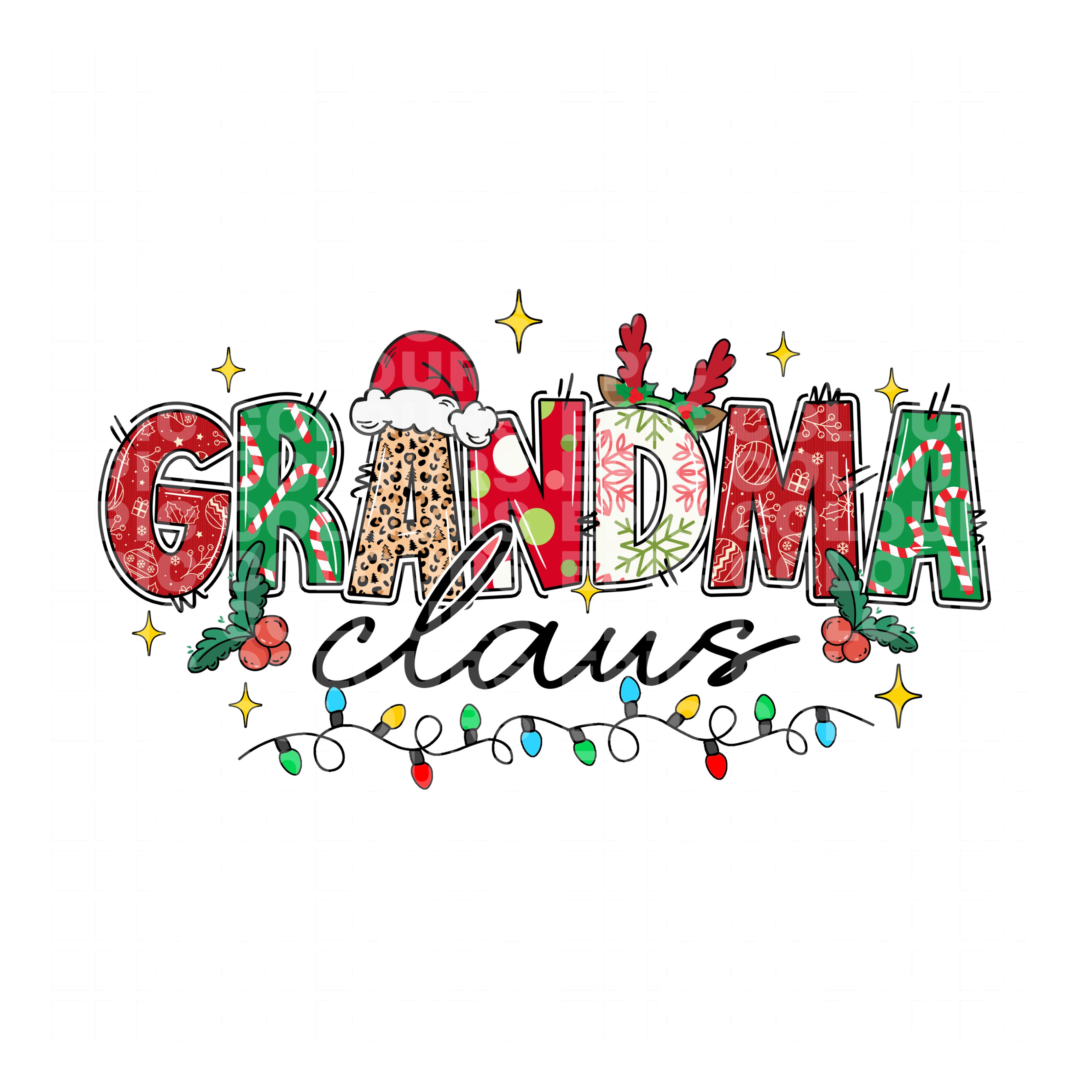 The Claus Collection (DTF Transfer)