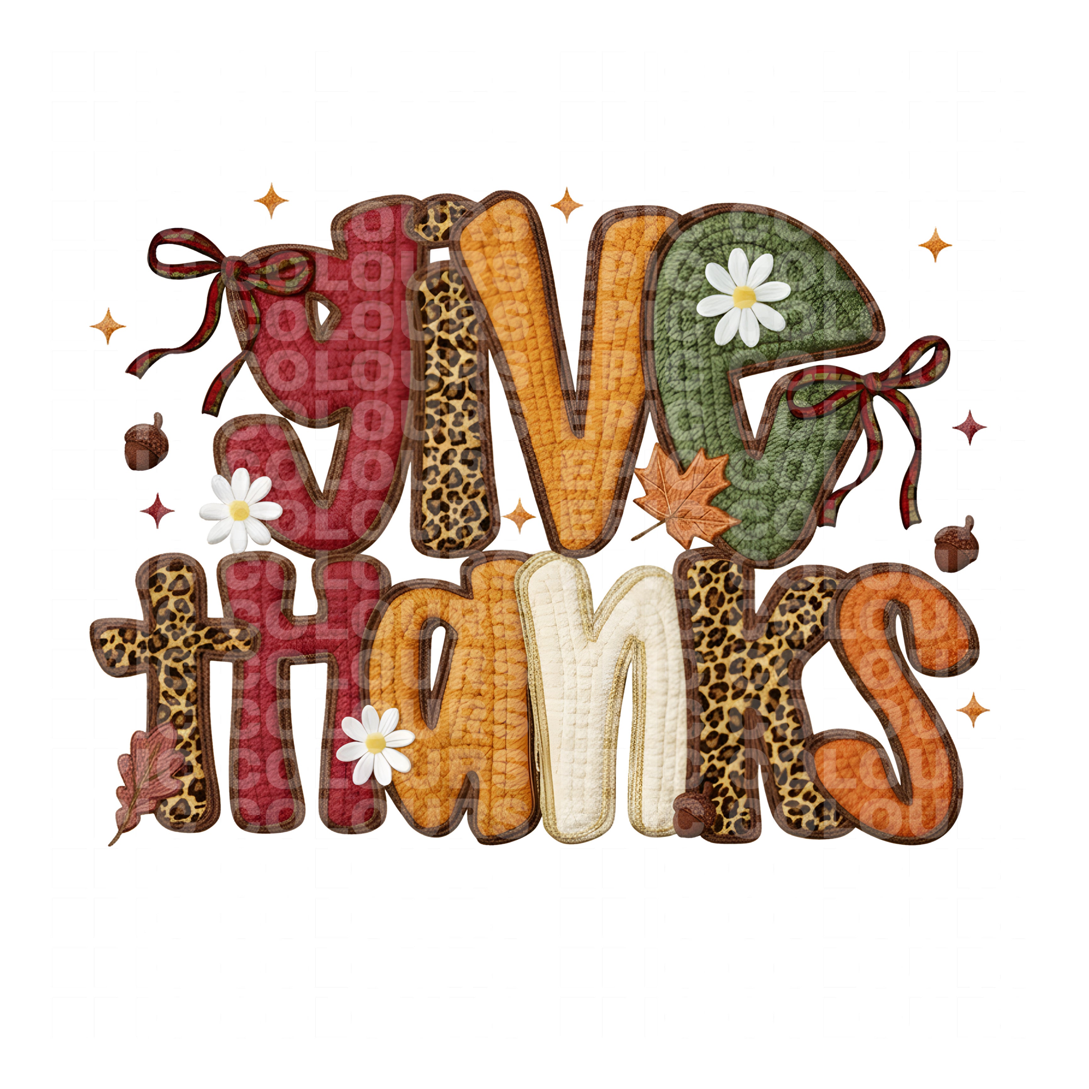 “Give Thanks” (DTF Transfer)