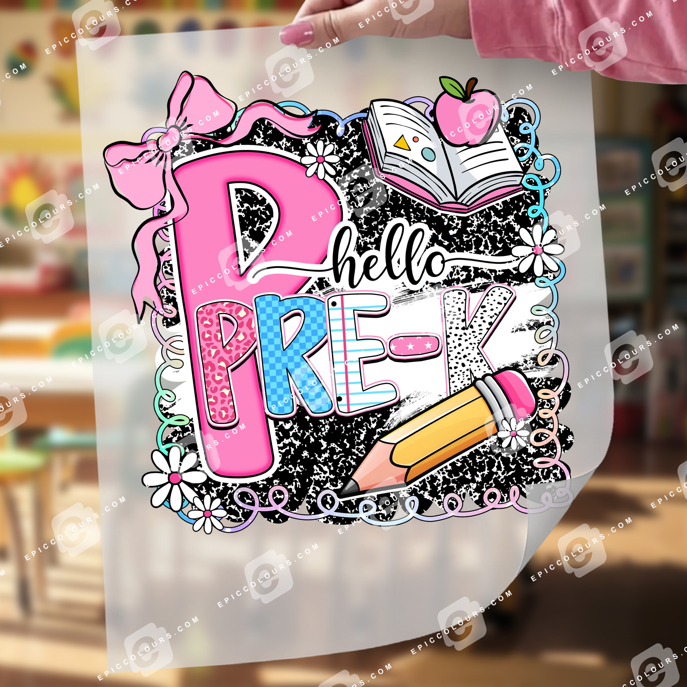 Hello Pre-K (DTF Transfer)