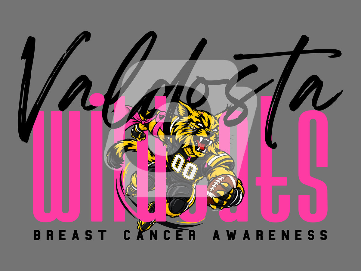 Wildcats Breast Cancer Awareness – PNG Digital Download