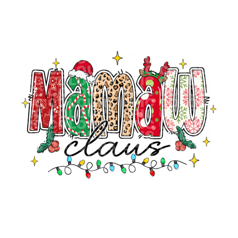 The Claus Collection (DTF Transfer)