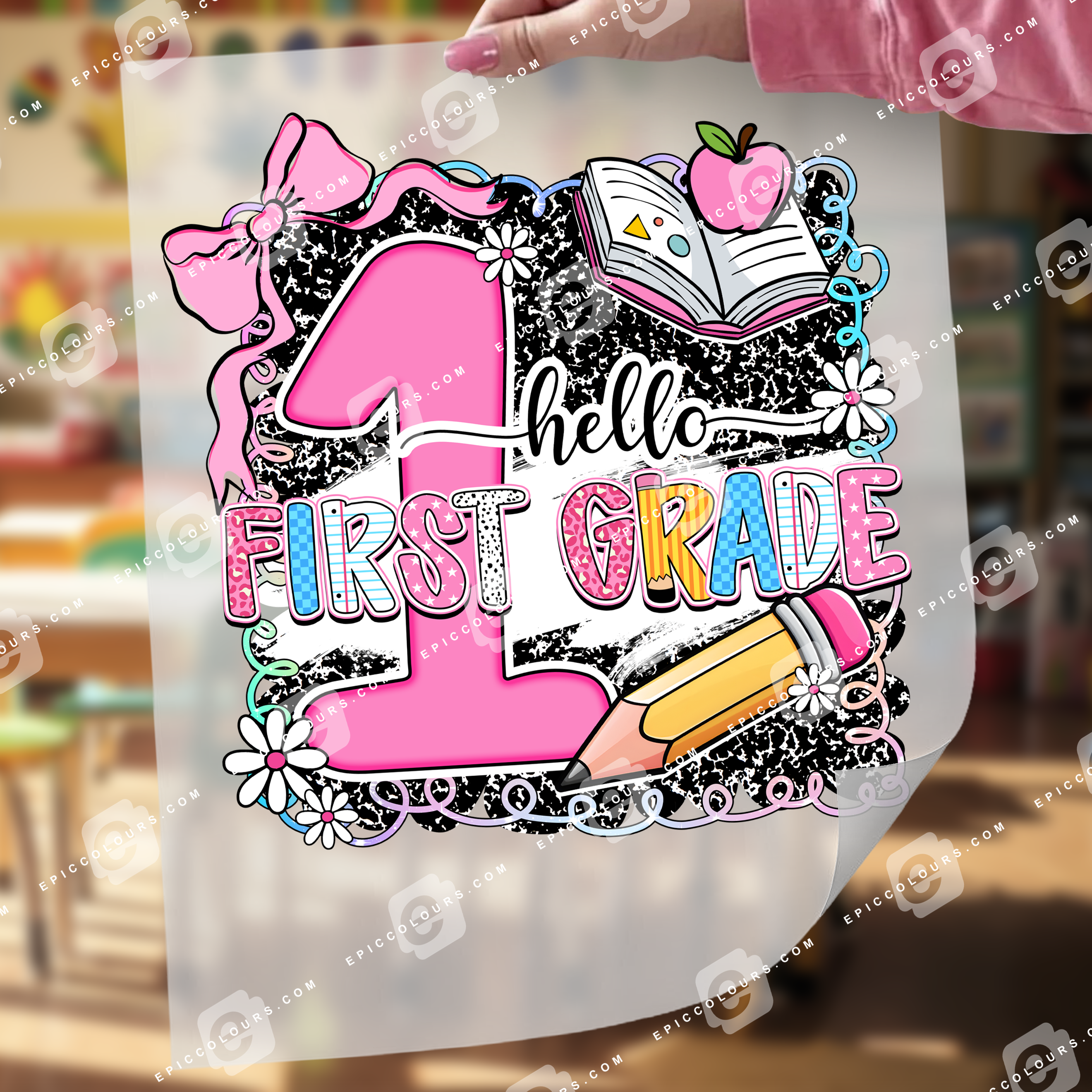 Hello First Grade (DTF Transfer)