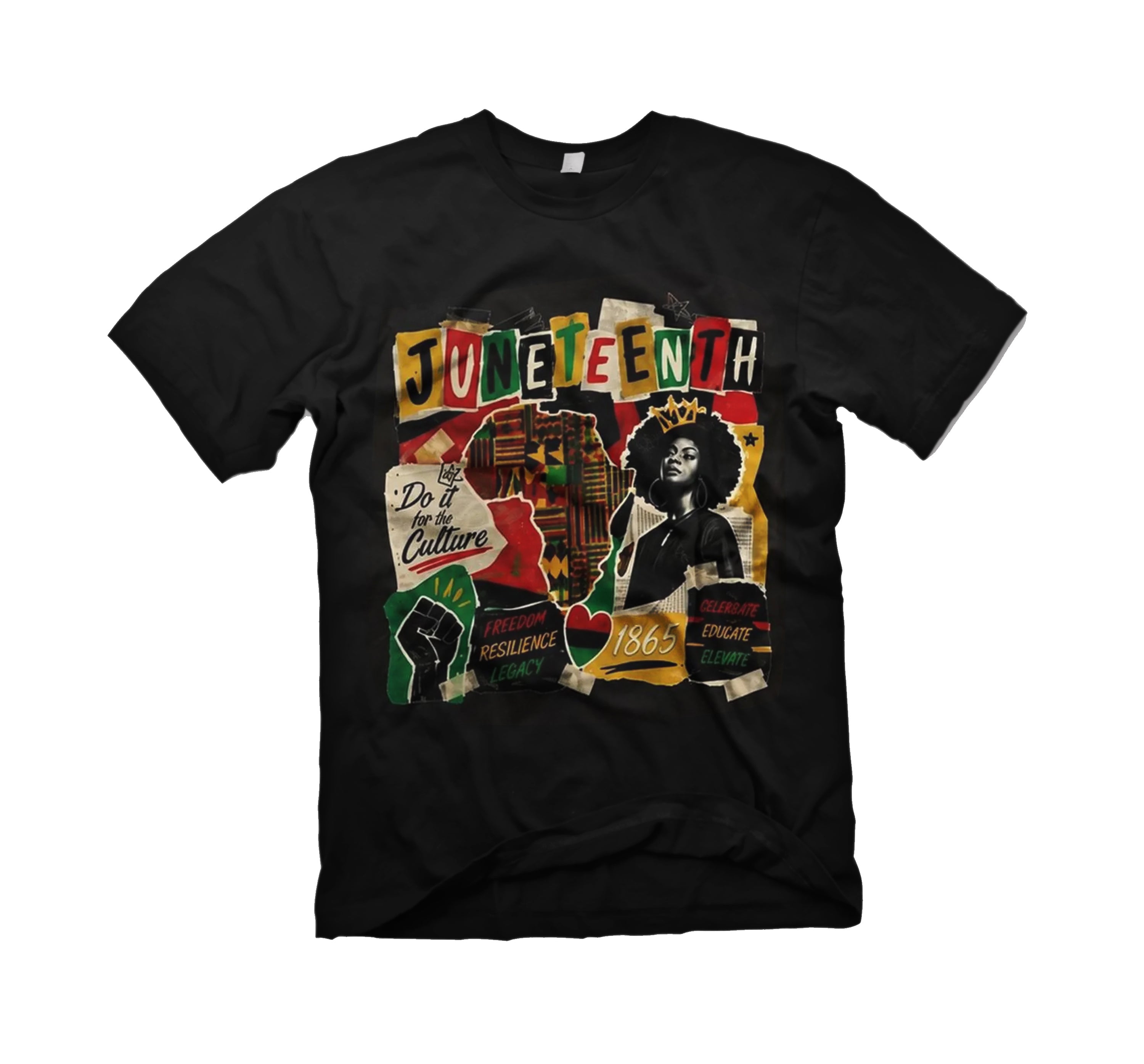 Juneteenth Collage Shirt