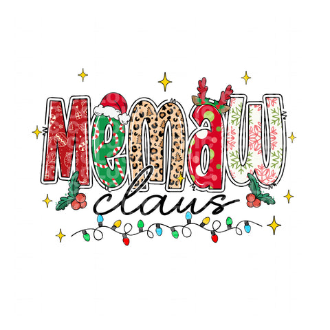 The Claus Collection (DTF Transfer)