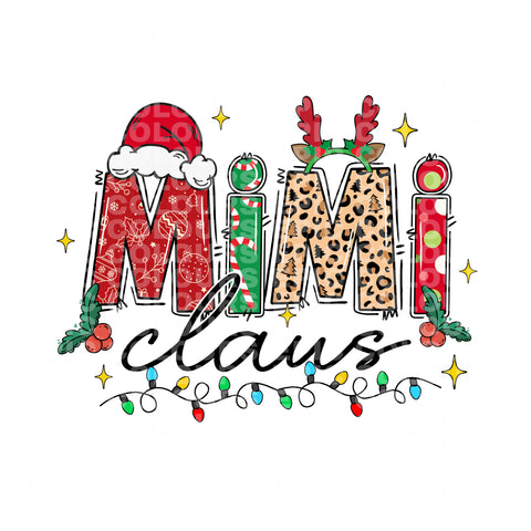 The Claus Collection (DTF Transfer)