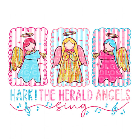 Hark! The Herald Angels (DTF Transfer)
