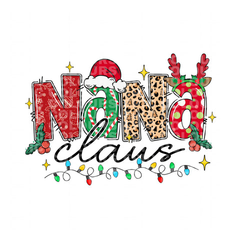 The Claus Collection (DTF Transfer)