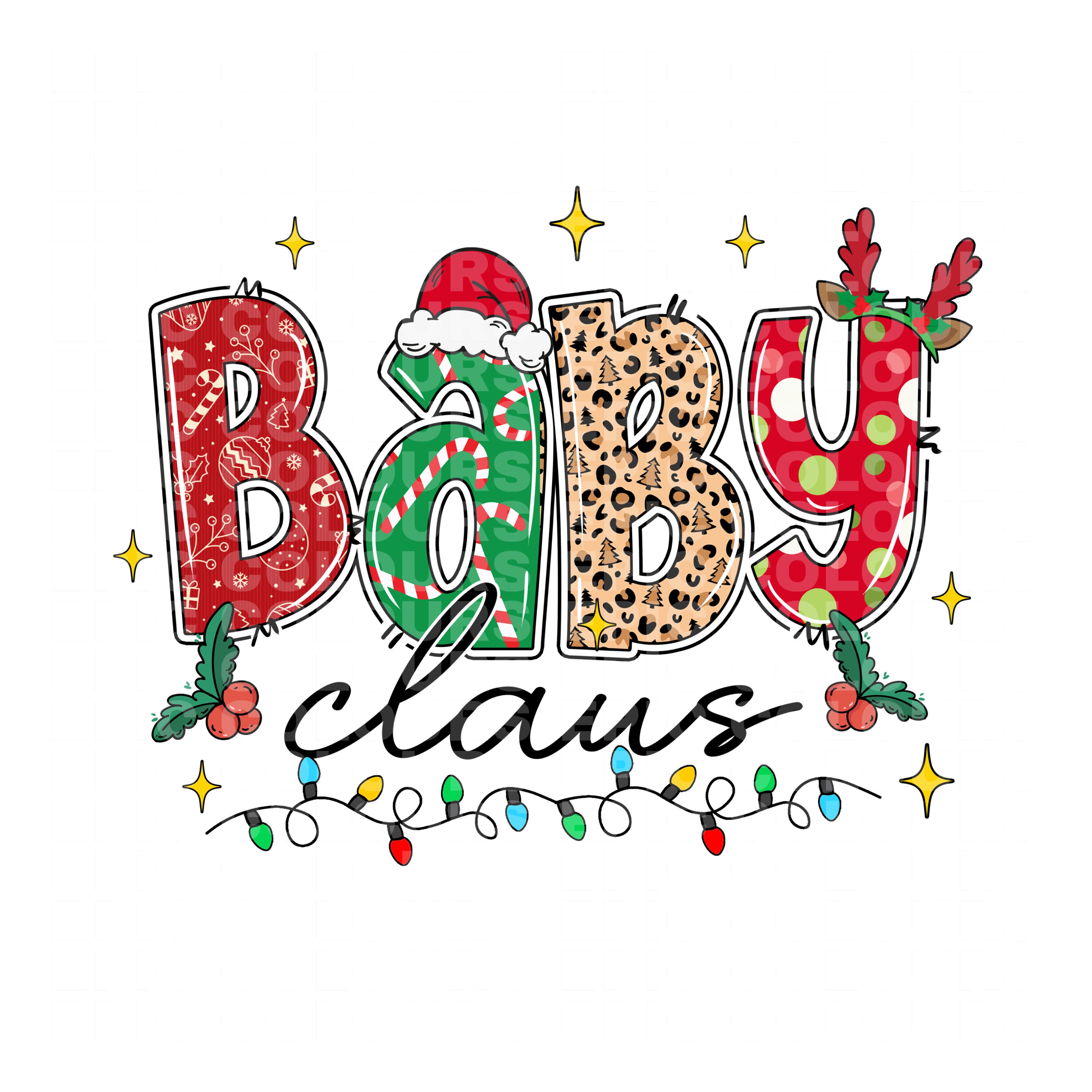 The Claus Collection (DTF Transfer)