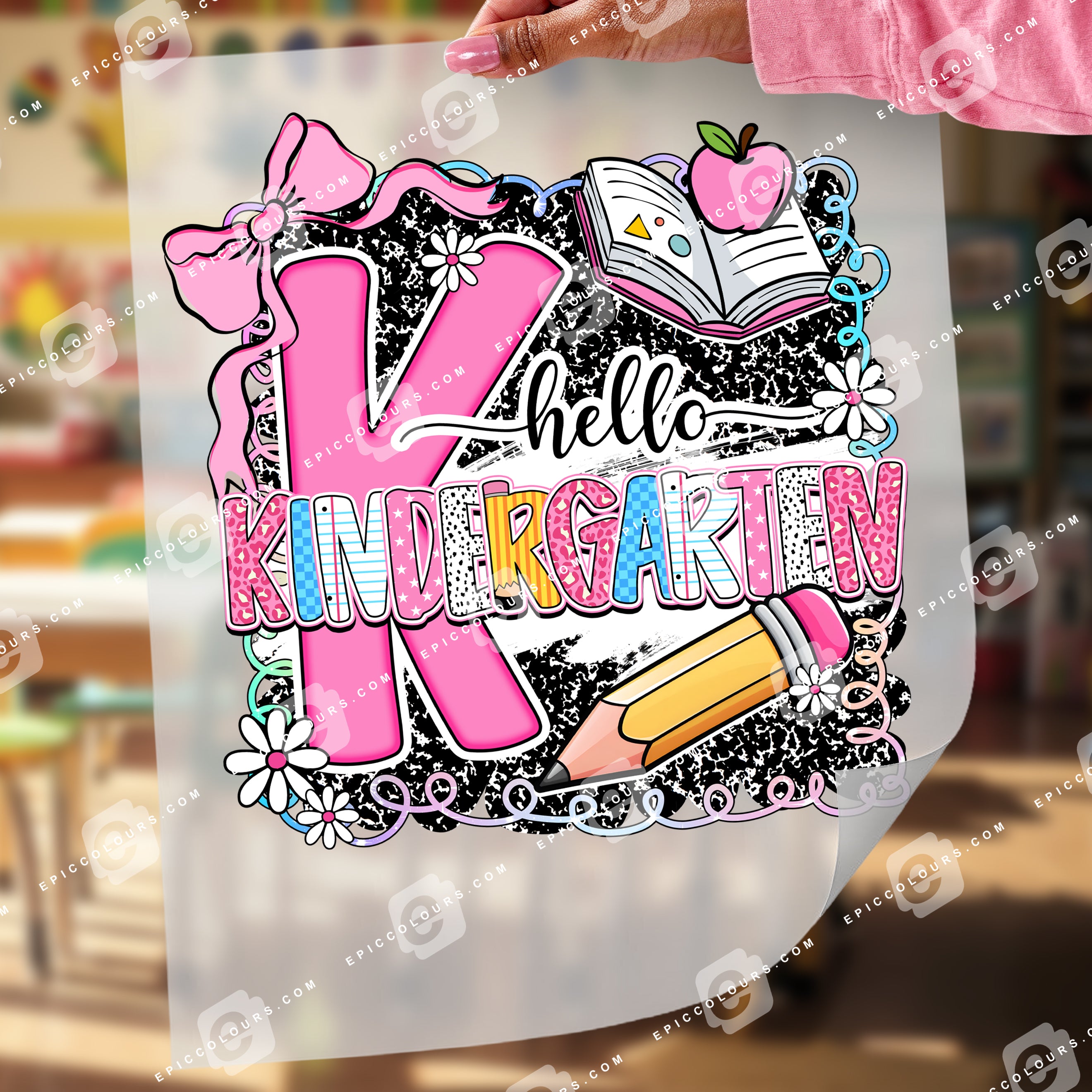 Hello Kindergarten (DTF Transfer)