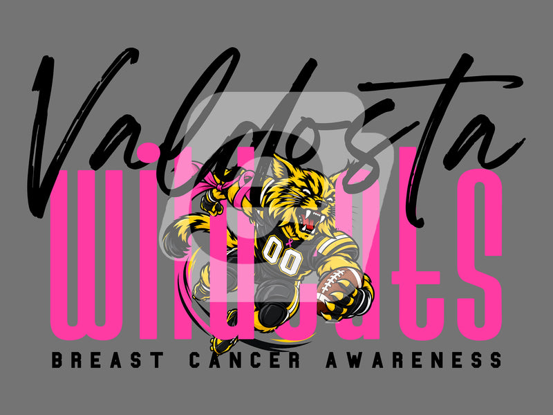Wildcats Breast Cancer Awareness – PNG Digital Download